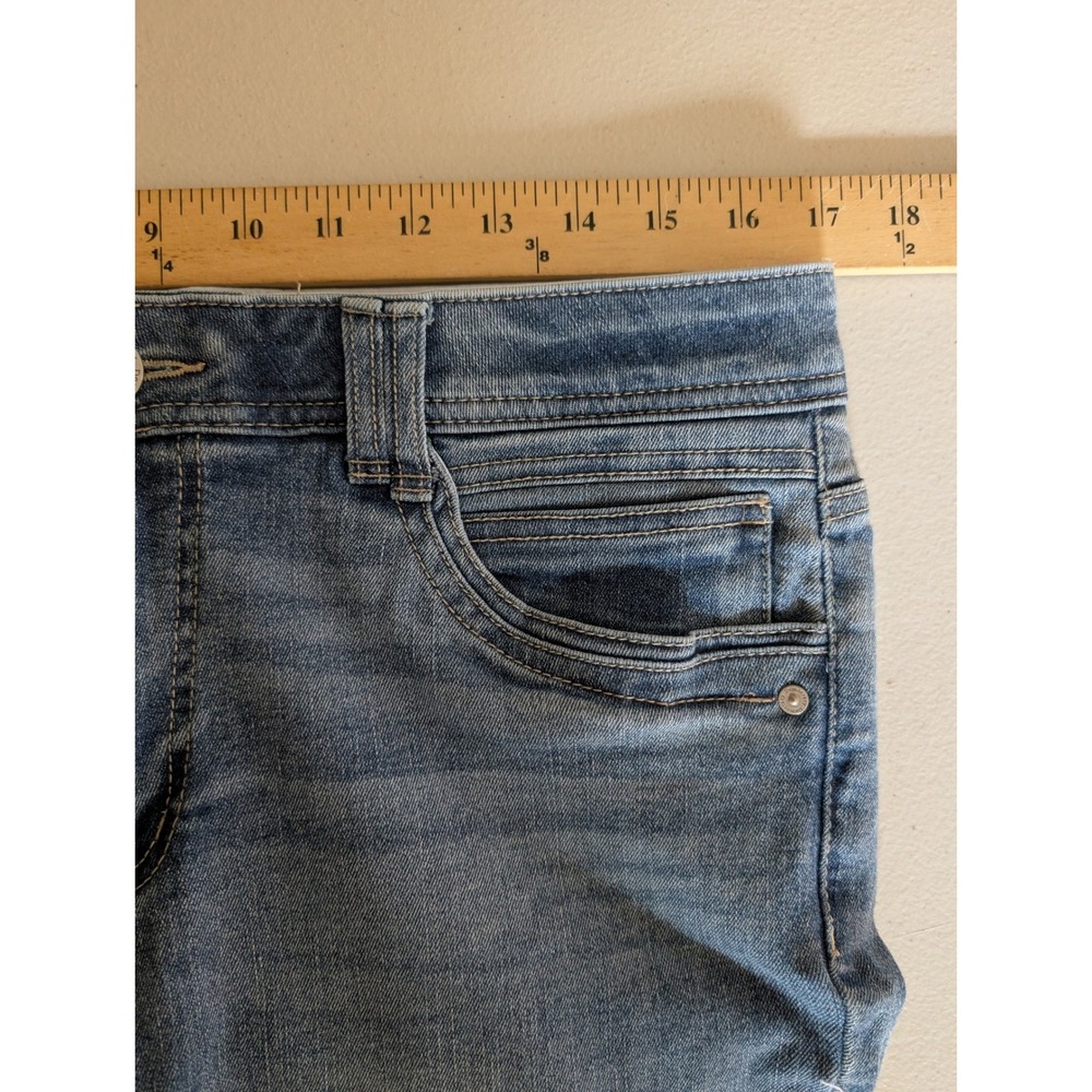 Democracy Ab!solution Women's Size 12 Skinny Jeans Blue Medium Wash Stretch - Picture 3 of 12